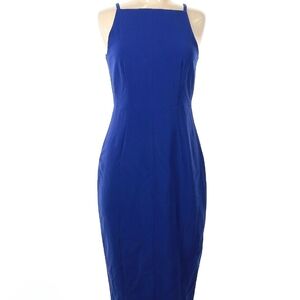 H&M Strapless Royal Blue Dress